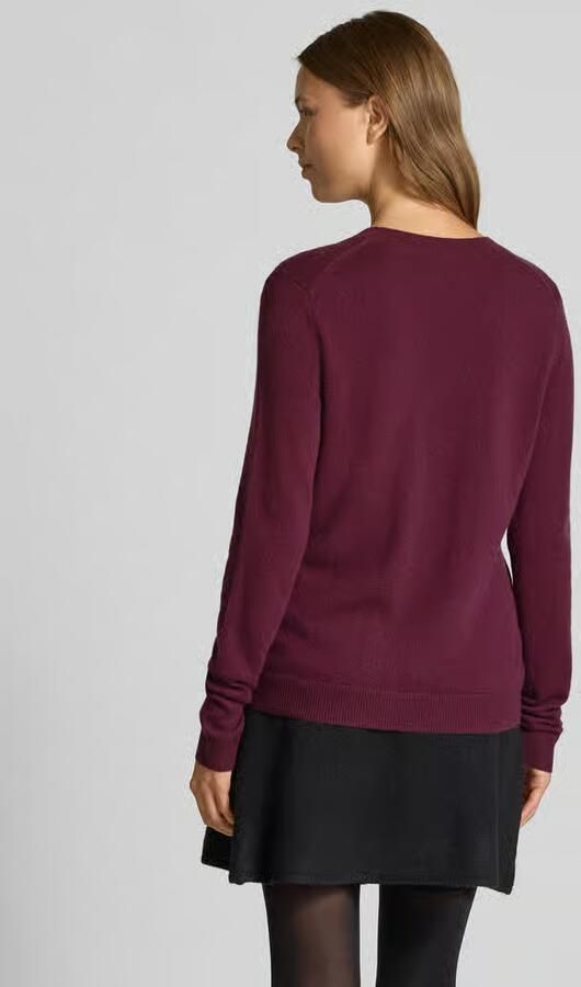 Christian Berg Woman Gebreide pullover met V-hals