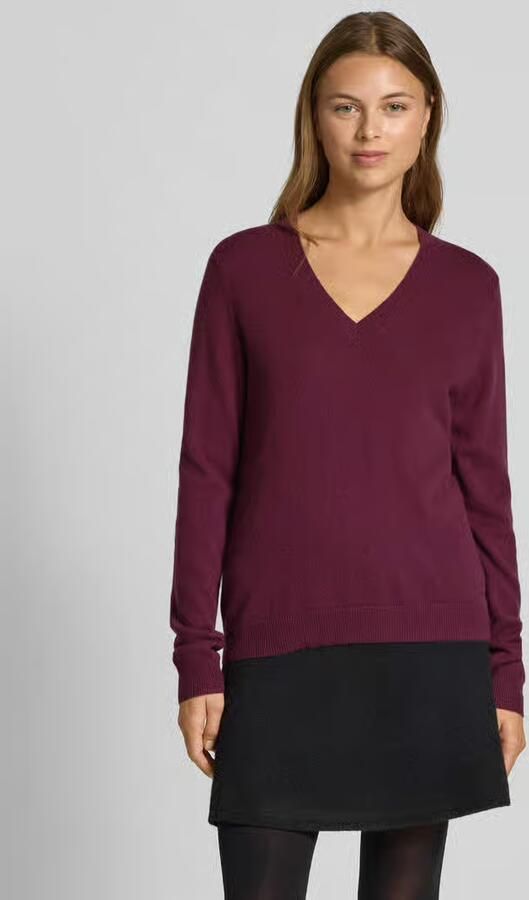 Christian Berg Woman Gebreide pullover met V-hals - Foto 2
