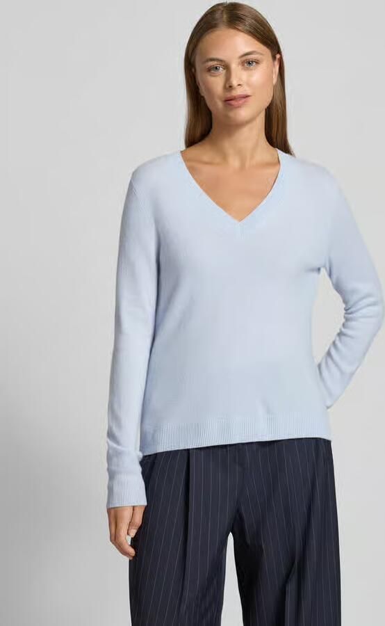 Christian Berg Woman Gebreide pullover met V-hals - Foto 2