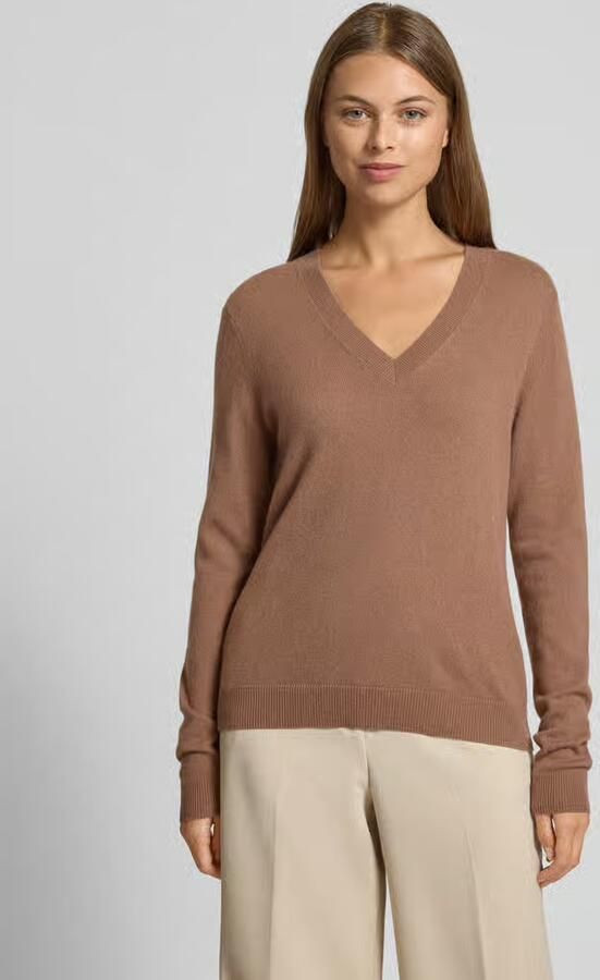 Christian Berg Woman Gebreide pullover met V-hals - Foto 2