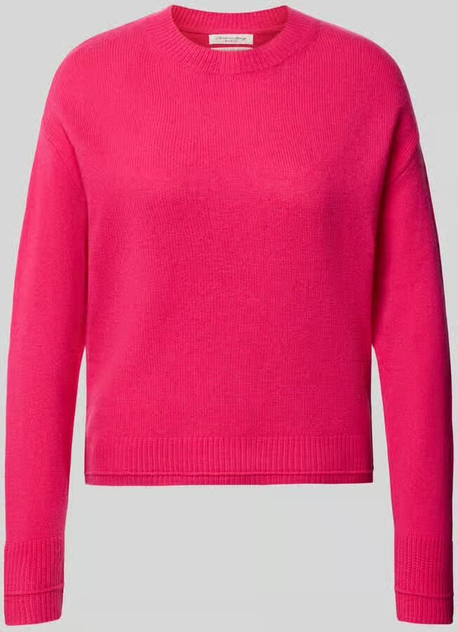 Christian Berg Woman Gebreide pullover met verlaagde schouders