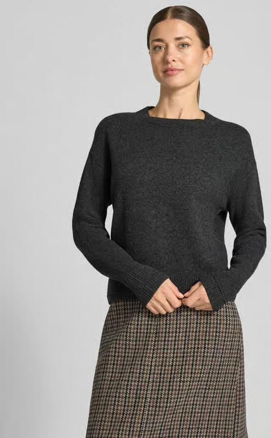Christian Berg Woman Gebreide pullover met verlaagde schouders - Foto 2
