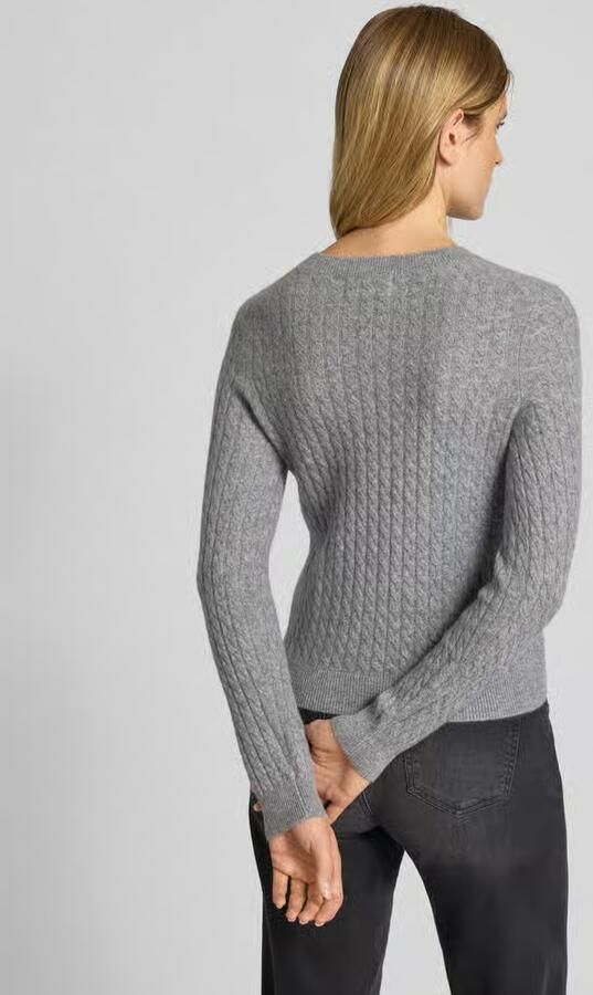 Christian Berg Woman Gebreide pullover van puur kasjmier