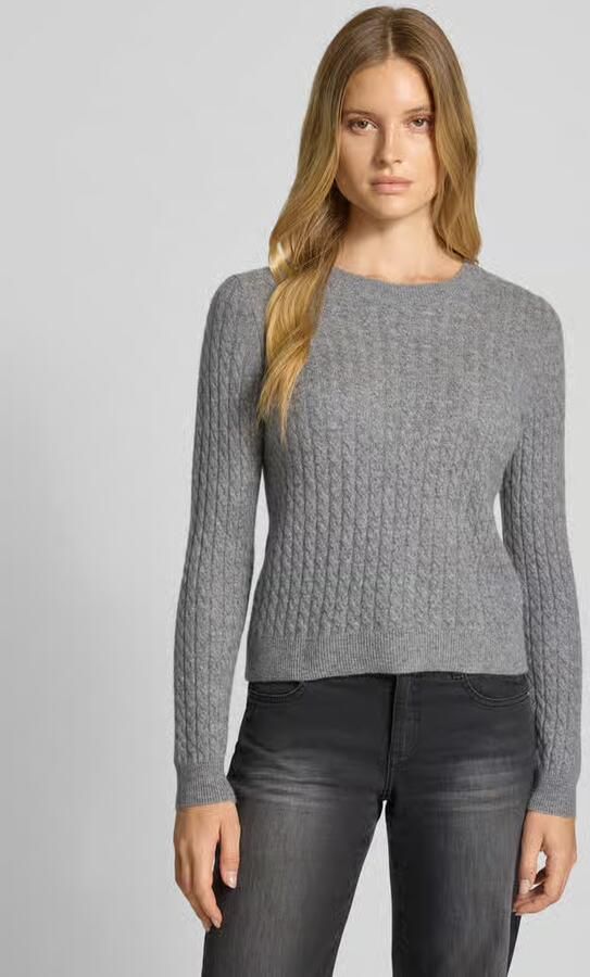 Christian Berg Woman Gebreide pullover van puur kasjmier - Foto 2