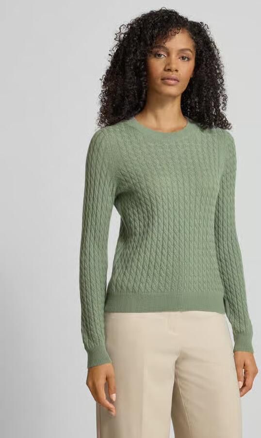 Christian Berg Woman Gebreide pullover van puur kasjmier - Foto 2