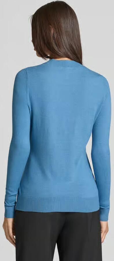 Christian Berg Woman Gebreide pullover van viscosemix met ronde hals