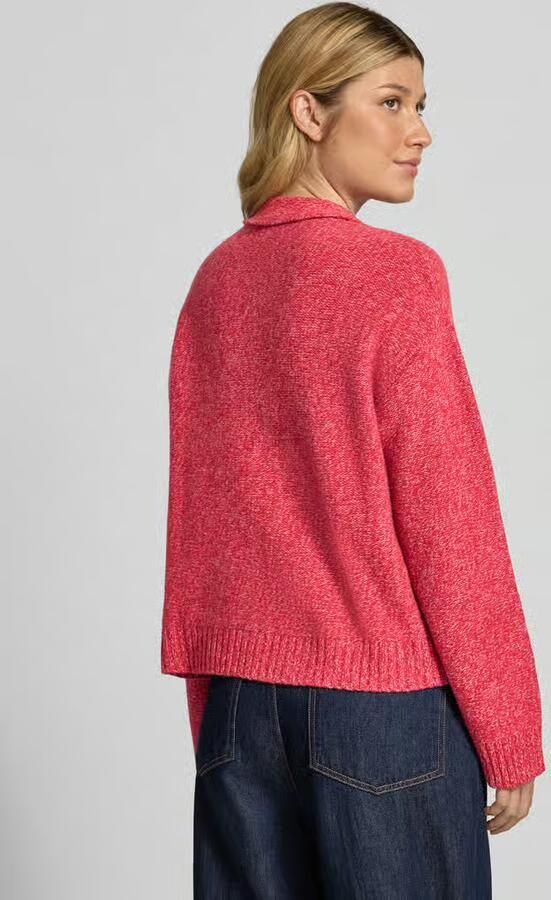 Christian Berg Woman Gebreide pullover van wol met strik - Foto 3