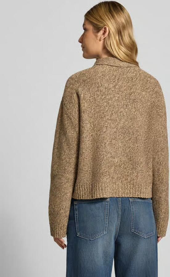 Christian Berg Woman Gebreide pullover van wol met strik - Foto 3