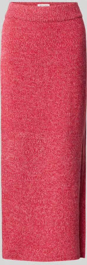 Christian Berg Woman Gebreide rok van wol in two-tone-stijl