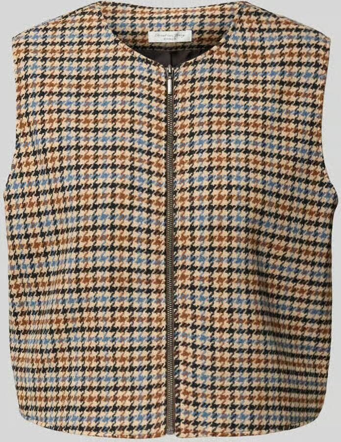 Christian Berg Woman Gilet met ritssluiting