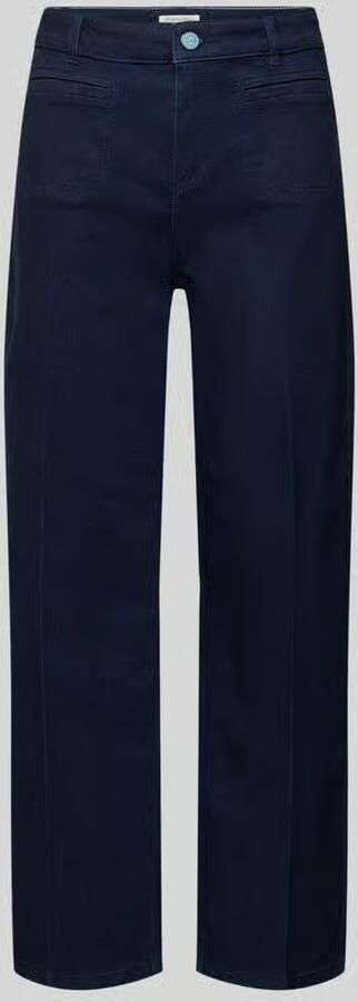 Christian Berg Woman Jeans met verkorte pasvorm