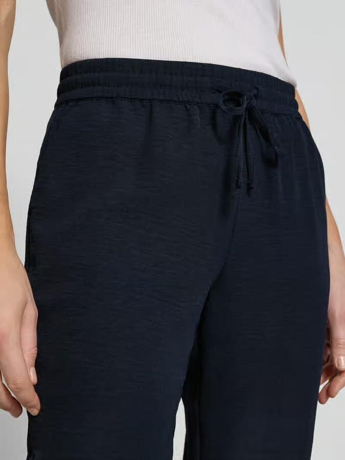 Christian Berg Woman Jogpants met elastische band en steekzakken