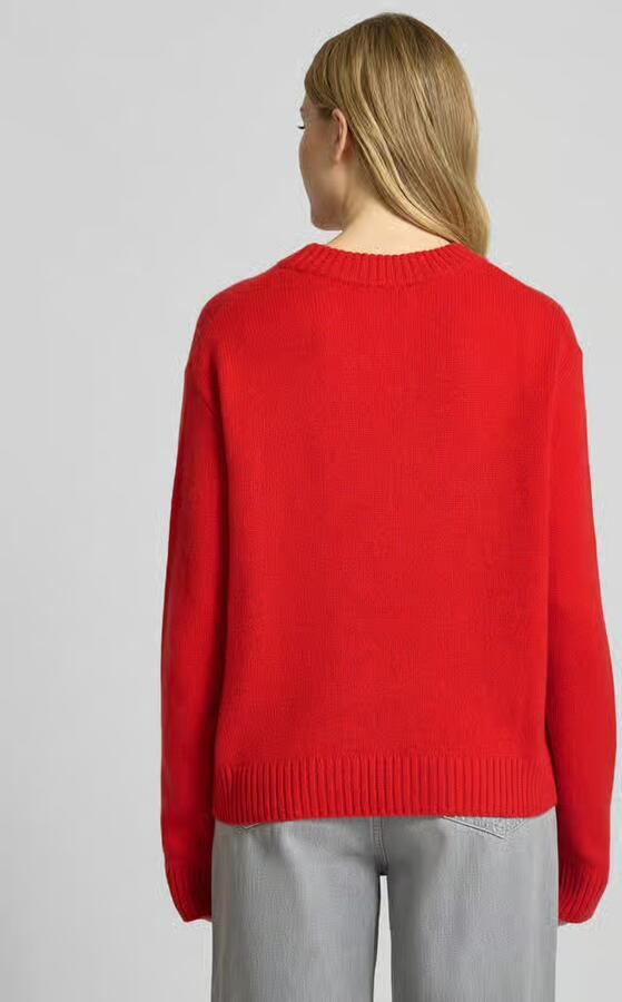 Christian Berg Woman Kasjmier pullover met ribboorden