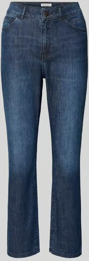 Christian Berg Woman Kort slim fit jeans met steekzakken - Foto 2