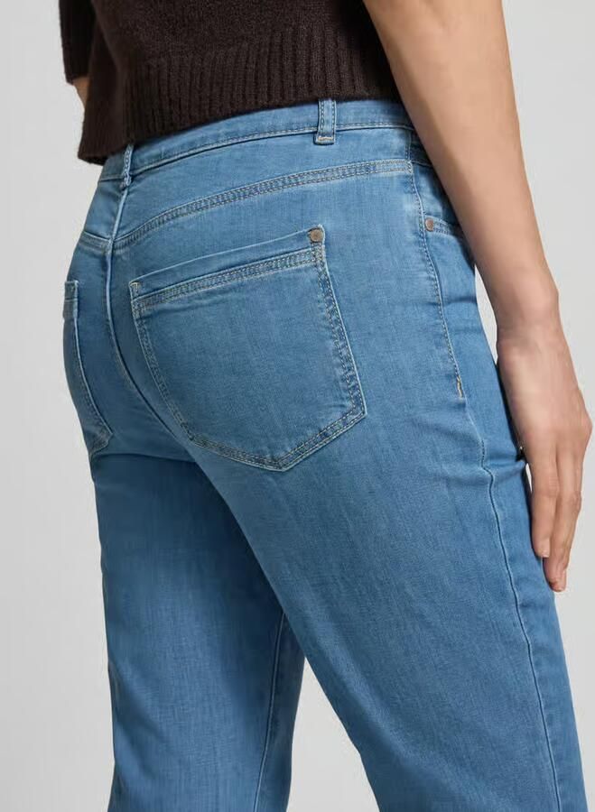 Christian Berg Woman Kort slim fit jeans met steekzakken