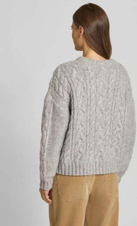 Christian Berg Woman Loose fit gebreide pullover met wol