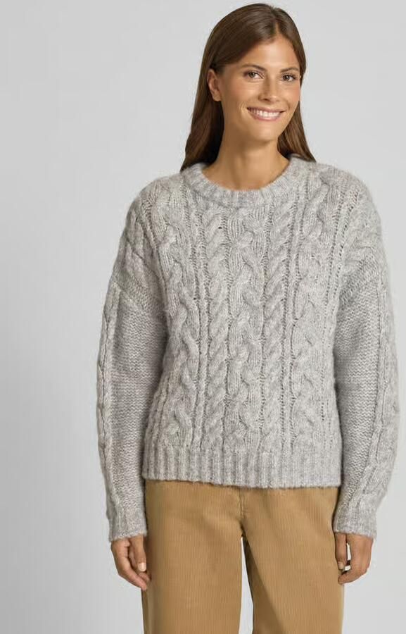 Christian Berg Woman Loose fit gebreide pullover met wol - Foto 2