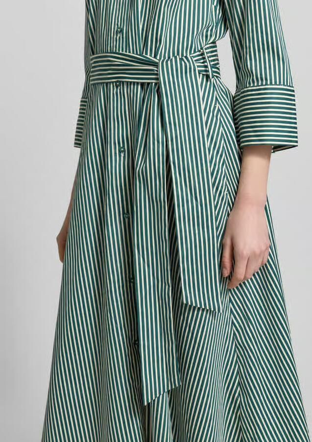 Christian Berg Woman midi-jurk met overhemdkraag
