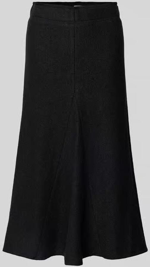 Christian Berg Woman Midirok in A-lijn van een mix van viscose en wol