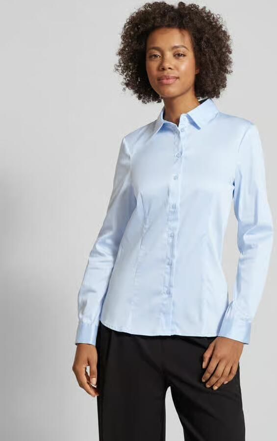 Christian Berg Woman Overhemdblouse met knoopsluiting - Foto 2