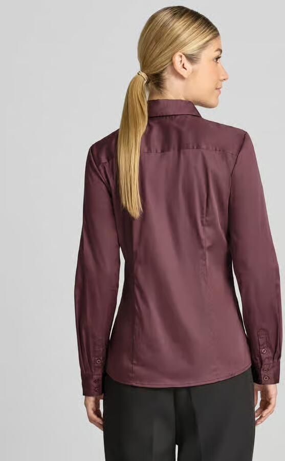 Christian Berg Woman Overhemdblouse van katoenmix - Foto 2