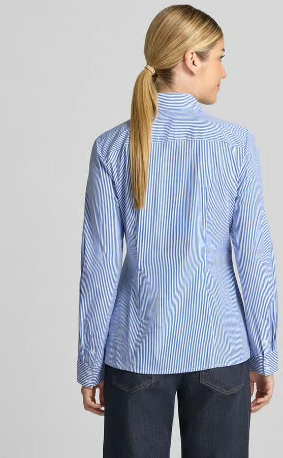 Christian Berg Woman Overhemdblouse van katoenmix - Foto 2