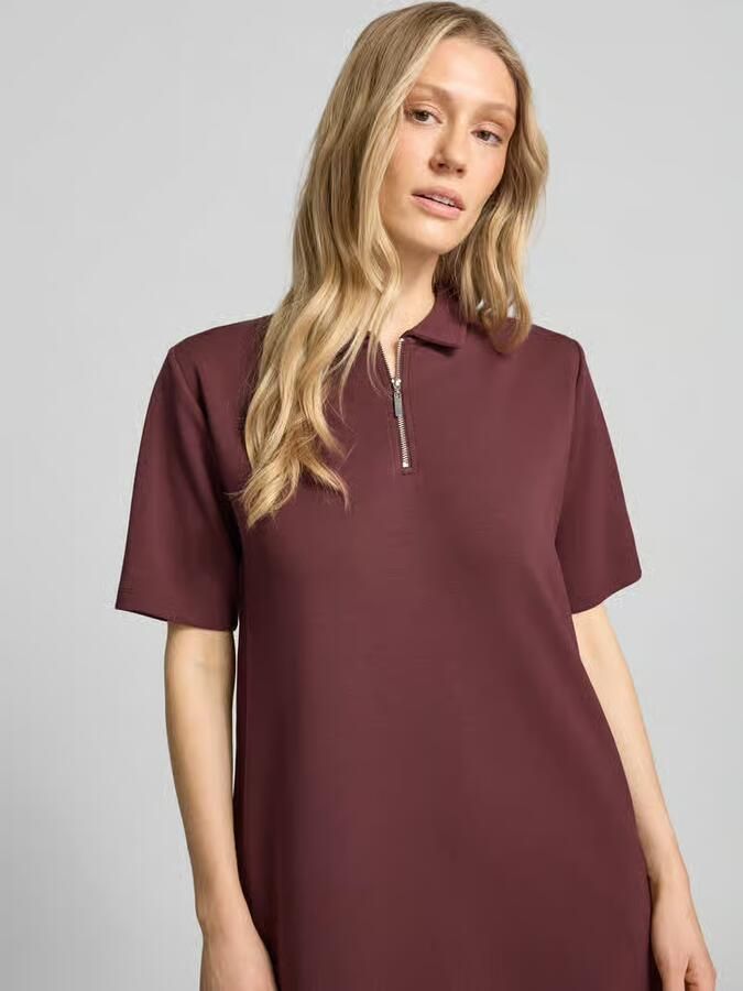 Christian Berg Woman Polojurk met korte ritssluiting