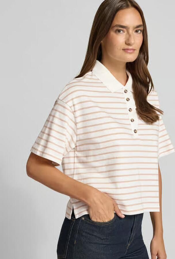 Christian Berg Woman poloshirt met korte knoopsluiting