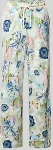 Christian Berg Woman pyjamabroek in all-over look met elastisch band