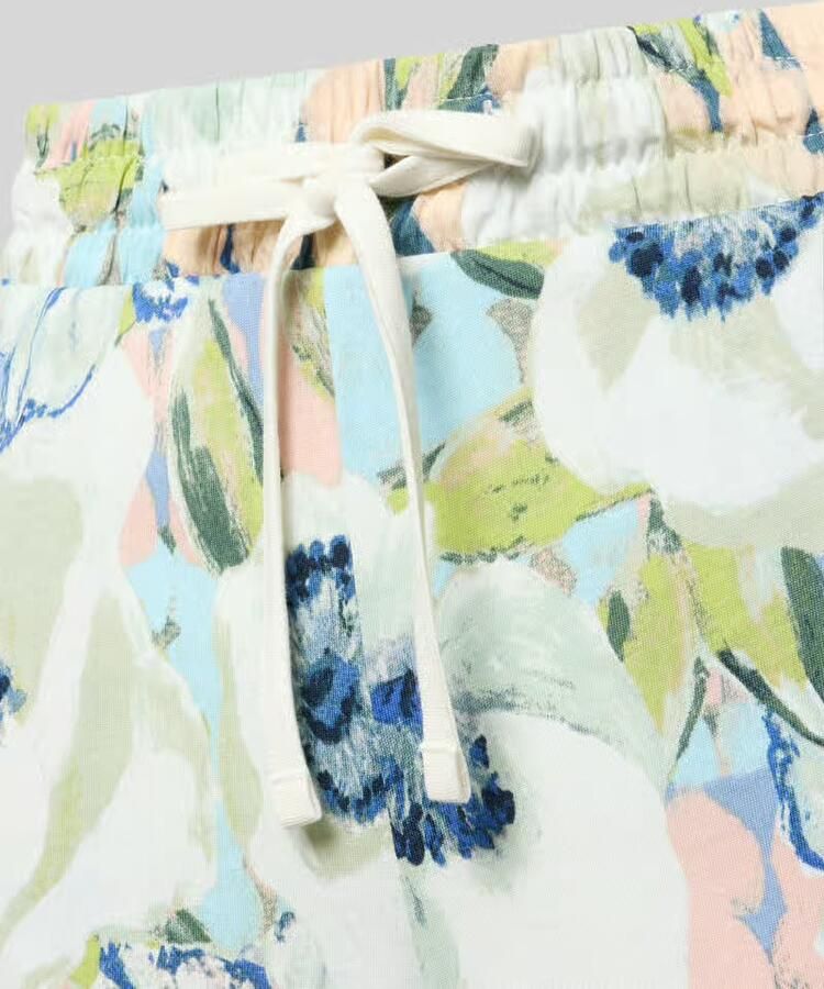 Christian Berg Woman pyjamabroek in all-over look met elastisch band