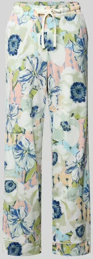Christian Berg Woman pyjamabroek in all-over look met elastisch band - Foto 2