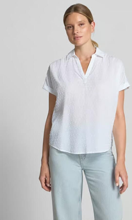 Christian Berg Woman Regular fit blouse in all-over look met V-hals - Foto 2