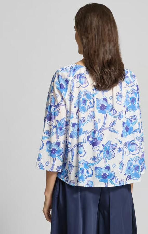 Christian Berg Woman Regular fit blouse met 3 4-mouwen