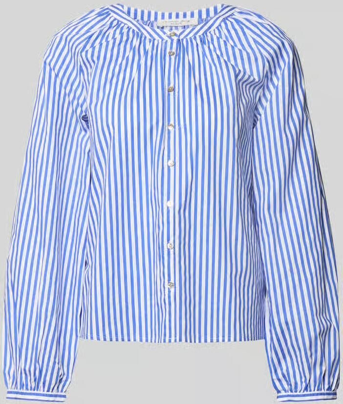 Christian Berg Woman Regular fit blouse met ronde halslijn - Foto 2
