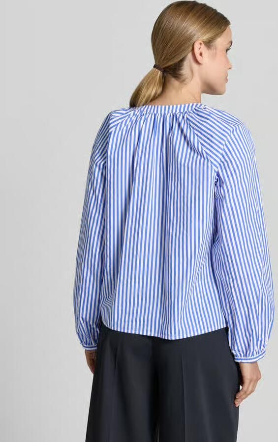 Christian Berg Woman Regular fit blouse met ronde halslijn - Foto 3