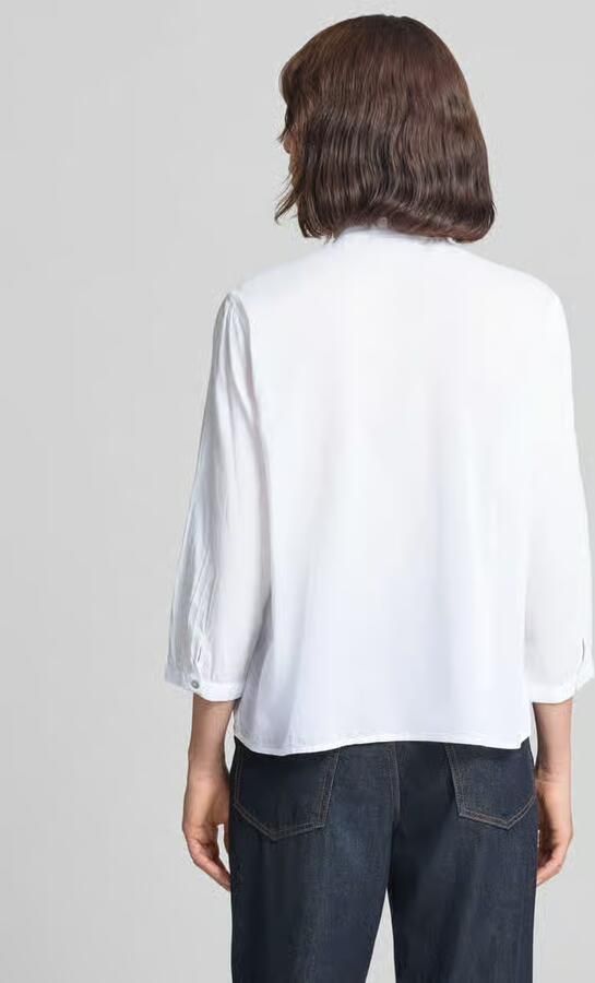 Christian Berg Woman Regular fit blouse met ruches - Foto 3