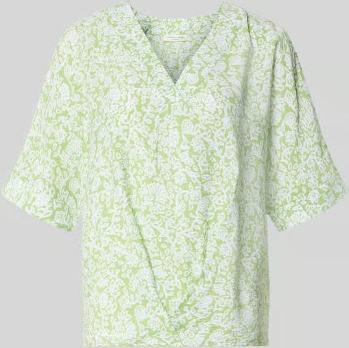 Christian Berg Woman regular fit blouse met V-hals en 1 2-mouwen - Foto 2