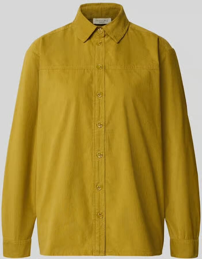 Christian Berg Woman Regular fit blouse van fijne corduroy