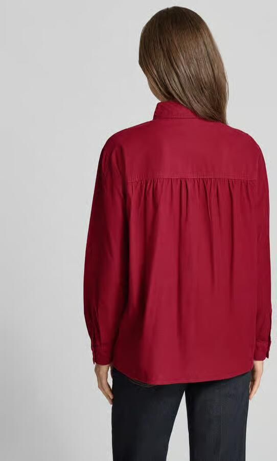 Christian Berg Woman Regular fit blouse van fijne corduroy - Foto 3