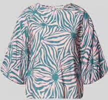 Christian Berg Woman Regular fit Blouse van Viscosemix in All-over look
