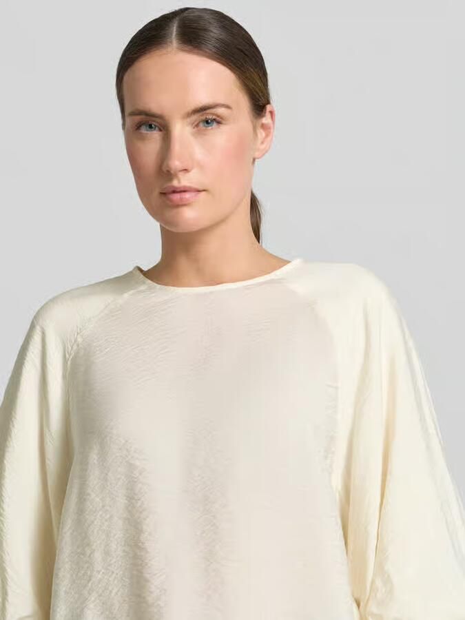 Christian Berg Woman regular fit blouse van viscosemix met 3 4-mouw