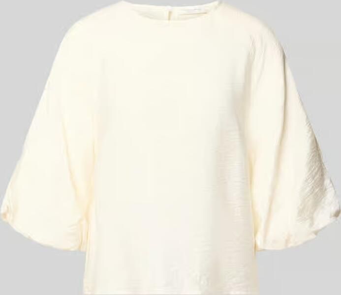 Christian Berg Woman regular fit blouse van viscosemix met 3 4-mouw - Foto 2