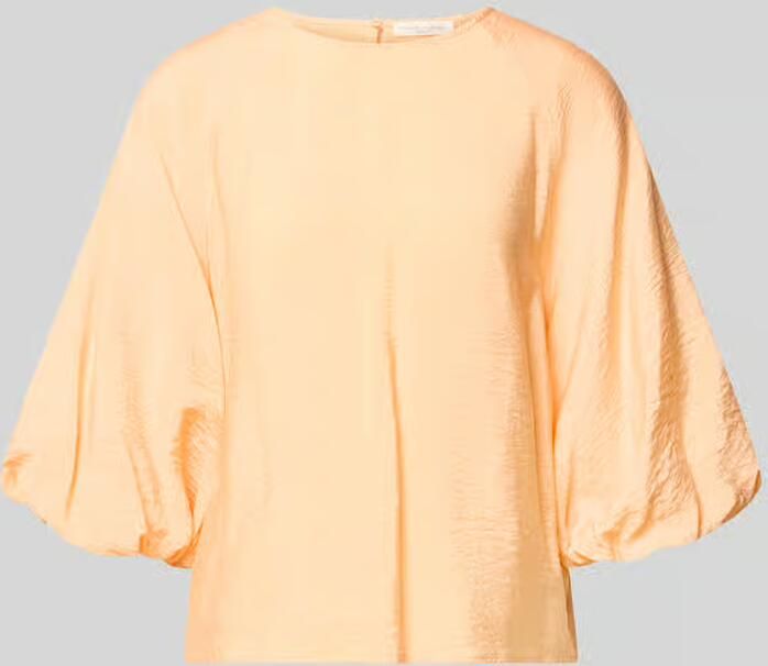 Christian Berg Woman regular fit blouse van viscosemix met 3 4-mouw - Foto 2