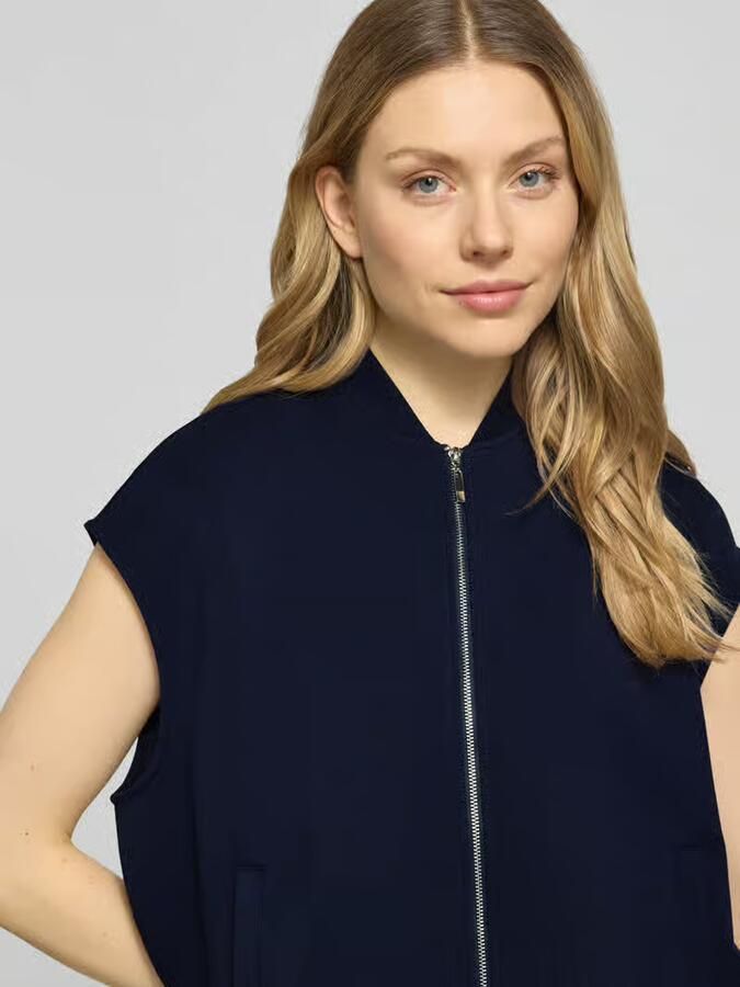 Christian Berg Woman regular fit bodywarmer met opstaande kraag