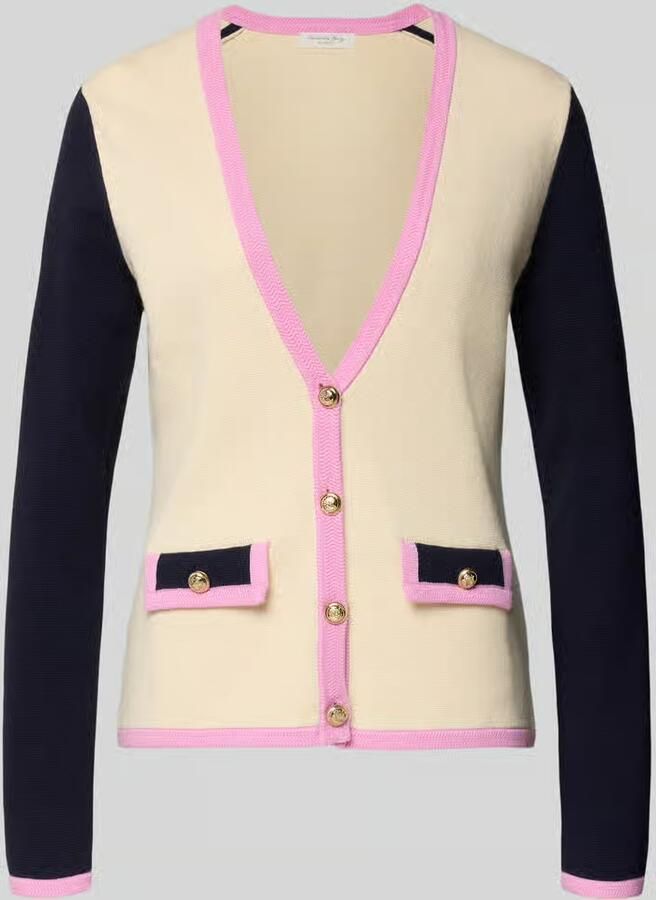 Christian Berg Woman Regular fit cardigan van puur katoen - Foto 2