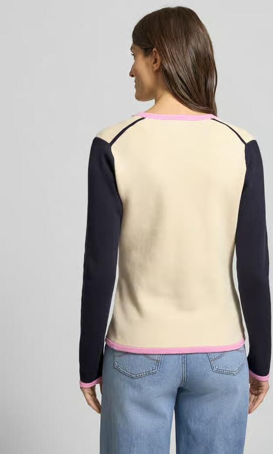 Christian Berg Woman Regular fit cardigan van puur katoen