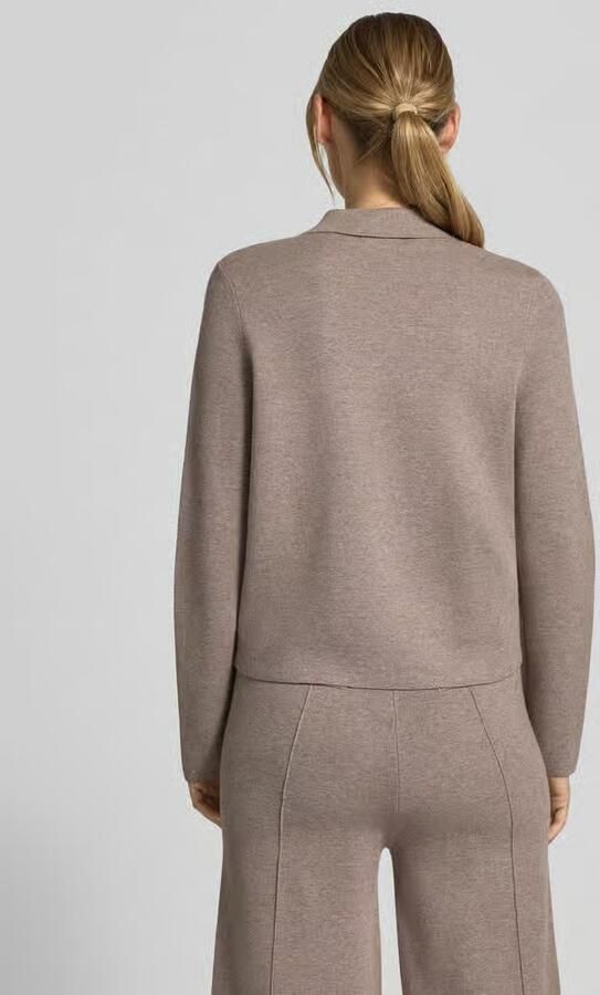 Christian Berg Woman Regular fit gebreid jack van pure viscose - Foto 2