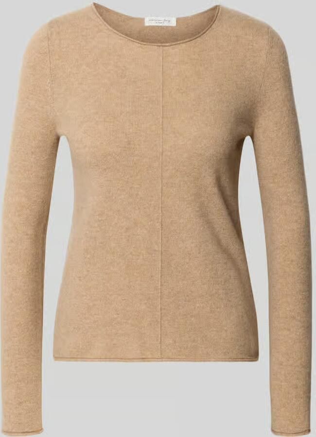 Christian Berg Woman Regular fit gebreide pullover van puur kasjmier