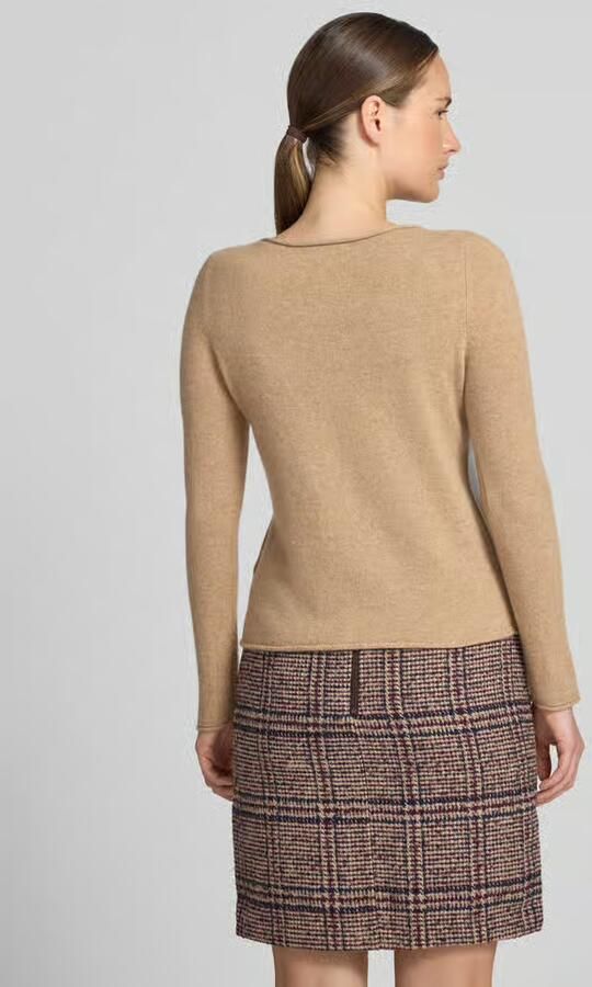 Christian Berg Woman Regular fit gebreide pullover van puur kasjmier - Foto 2