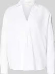 Christian Berg Woman regular fit linnen blouse met V-hals